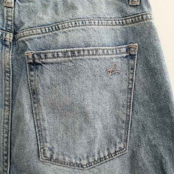 DL1961 Hepburn High Rise Wide Leg Cropped Jeans in Humboldt 27 - Picture 8 of 16